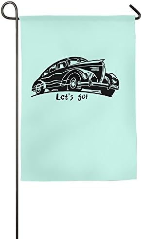 Let's Go Home Garden Flag Game Flag