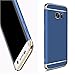 Galaxy S7 Case Ultra Slim Scratch-Resistant Shockproof Reinforced Hard Bumper Electroplate Frame Back Cover For Samsung phone -- ( Blue ) ...