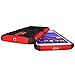 Moto G4 Case, Moto G4 Plus Case - OEAGO [Shockproof] [Impact Protection] Tough Rugged Dual Layer Protective Case Cover with Kickstand for Motorola Moto G4 / G4 Plus (Moto G Plus, 4th Gen) - Red