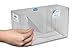 TrippNT 51937 Small Dual Dispensing Paper Towel Holder with 150 9.2 x 9.4 inch Multi-Fold Paper Towel Capacity and Peelable Protective Film,Clear