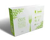 UNNI 100% Compostable Biodegradable Corn Starch 6.5