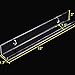 Sooyee 33-45 Bottles 3 Tier Clear Acrylic Shelf Nail Polish Rack Salon Hanging Wall Display Storage Rack,3 Layers Acrylic Floating Wall Mount Ledges Makeup Shelves (5MM Thickness)