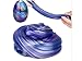 Slime Kit - 35 piece Include 12 crystal, 3 galaxy, 1 fluffy slime, glitter, foam beads, fruit and heart slices, clear cups, box containers. Silly Putty glue supplies activator cheap diy homemade cloud
