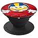 Pop Sockets Red Stripe Background Cute Ping Pong - PopSockets Grip and Stand for Phones and Tablets