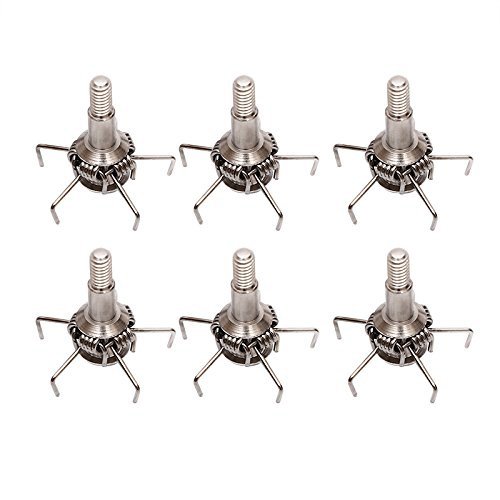 Archery Arrow - SODIAL(R)Pack of 6 Archery Small Game & Target Points Bowhunting Hunting Broad head Judo Arrow Points Paw Point