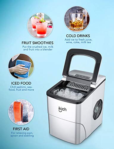 4 IKICH+Portable+Ice+Maker+Machine