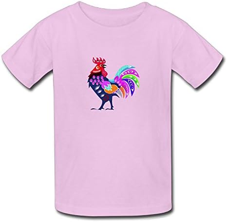 Big Cock Custom Cotton Child Fashion T-Shirt Top Pink S