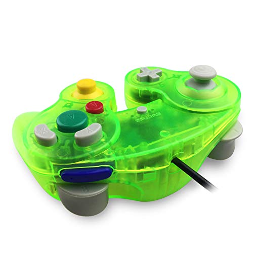 AreMe 2 Packs Game Cube Controllers with 2 Extension Cables and 128mb