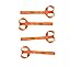 TGL Soft Loop Tie Down Straps - 2300 lb Load Capacity - 4 Pack - Loops for Securing ATV, UTV, Motorcycles, Scooters, Dirt Bikes, Lawn & Garden Equipment, Sails, Anchors, Used with Ratchet Straps