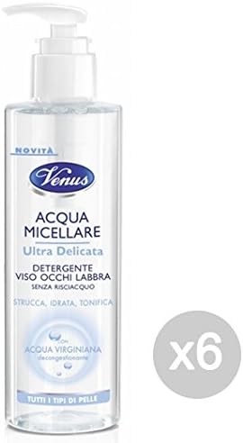 Set 6 Venus Eau Micellaire 200 Nettoyant Nettoyant Visage