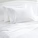 Mayfair Linen 100% Cotton Pillowcases Standard/Queen Size Set of 2-500 Thread Count White Cotton Pillowcases, Ultra Soft Cooling Sateen Weave Pillow Cases for Sleeping, Set of 2 Pillow Covers