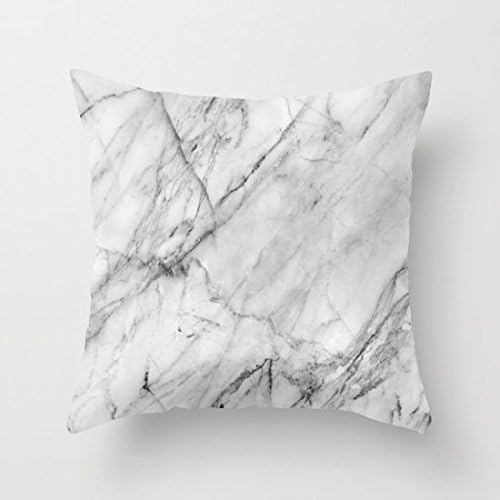 Marble Decorative Cotton Canvas Throw Pillow Cover Cushion Case 18" by Acelive pillowcase