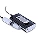 Rechargeable Nail Drill Machine Cordless Portable Manicure Set (Black)