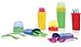 Nuby 9-Piece Fork and Spoon Travel Set, Colors May Vary