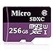 Micro SD SDXC Card 256GB High Speed Class 10 Memory Micro SD Card with SD Adapter