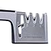 Knife and Scissor Sharpener Best Professional Manual Home Kitchen Chefs Choice 4 Stage Sharpening System Kit Global Sharpeners Set for Pocket Straight and Serrated Knives