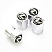 SXhhqhsm Zinc Alloy Chrome Lexus Logo Tire Stem Valve Caps for Apply to Lexus（ A Set of 4 Plus an Extra）