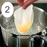 Poachies Egg Poaching Bags 100 Pack 17 x 13.5 x 3 cm view 3