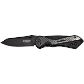 Camillus Machine / 6.75" Overall / 2.75" Drop Point Blade / 420SS / Carbon Fiber &amp; Aluminum Handle