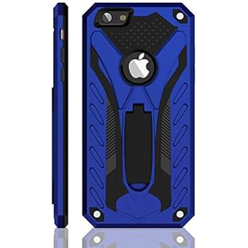 iPhone 6 Case | iPhone 6S Case | Military Grade | 12ft. Drop Tested Protective Case | Kickstand | Compatible with Apple iPhone 6 / iPhone 6S - Blue