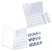 DIY Diamond dotz Painting Accessories Kits for Adults Cross Stitch Tools Including Painting Pen, Different Types of Plastic Tray, Plastic Tweezer Label Stickers and Diamond Embroidery Box(35pcs)