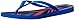 Havaianas Women's Slim Tribal Flip Flop, Blue Star, 37 BR/7-8 M US