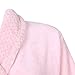 Richie House Women's Plush Soft Warm Fleece Bathrobe RH1591-H-L-FBA, Pink, Large