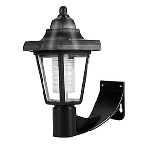 Wandlamp, LED-wandlamp op zonne-energie Buitenverlichting voor Balkon Tuin Tuin, Eenvoudig te monteren.