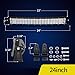 AUTOSAVER88 22 Inch LED Light Bar Curved (24