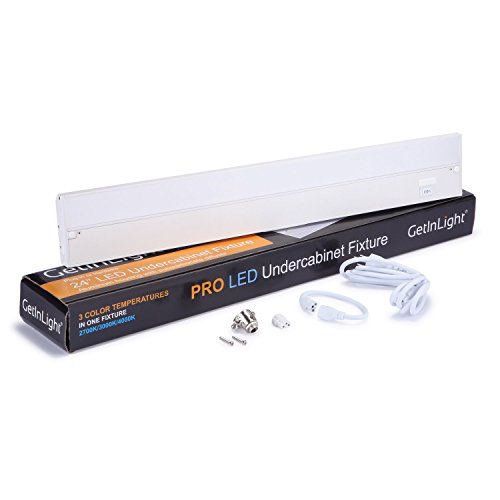 GetInLight 3 Color Levels Dimmable LED Under Lighting with ETL