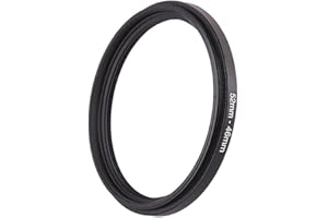 NEWKS 52mm Lens to 46mm Camera Lens Adapter,52mm to 46mm Filter Step-Down Ring Adapter Ring,Compatible with All 46mm UV,CPL,ND,Lens Hood,Threaded Lens ect.