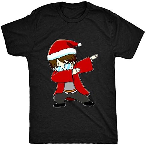 HippoGem Dabbing Harry Santa Costume Potter Xmas Womens T Shirt
