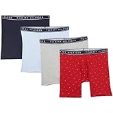Tommy Hilfiger mens Cotton Stretch 4-pack Boxer Brief