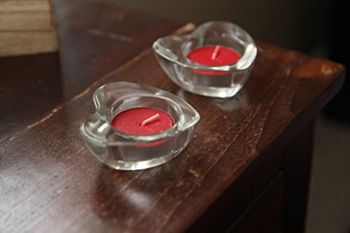 Scented Heart Shape Crystal Candle Set