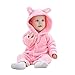 MICHLEY Baby Girls Boys Romper Bear Style Jumpsuit Autumn & Winter Cosplay Clothes