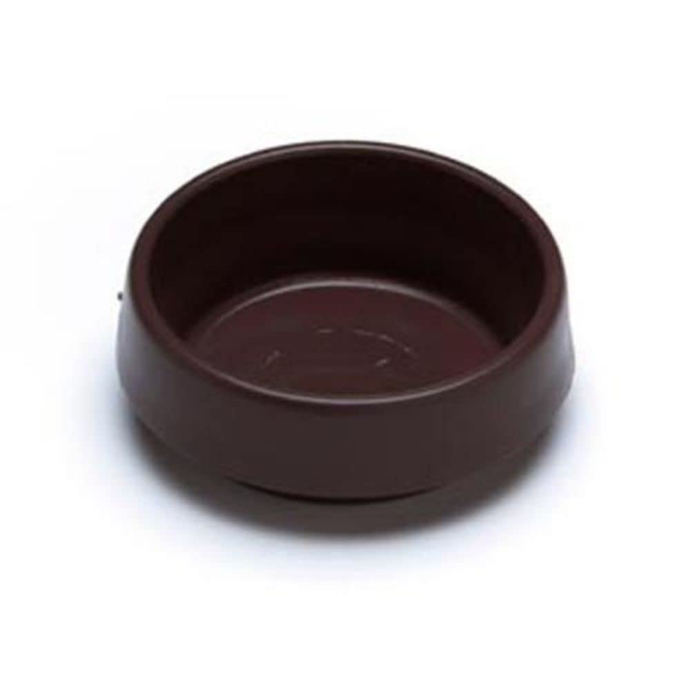 Merriway® BH00019 (8 Pcs) Castor Caster Cups, Outer Dimension 54 mm (2.1/8 inch) Small, Brown - Pack of 8 Pieces