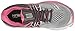 Saucony Women's Hurricane ISO 3 Running Shoe, Grey/Pink/White, 8.5 B(M) US
