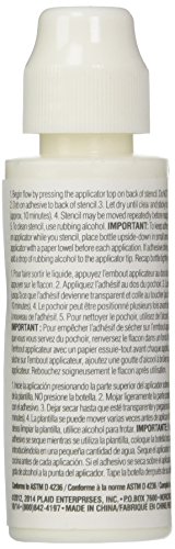 Delta Creative Stencil Magic Adhesive Liquid (1-Ounce), 982000109