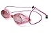 Resurge Sports Anti Fog Racing Swimming Goggles with Quick Adjust Bungee Strap (Pink Mirror)