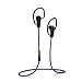 Jarv NMotion Sport Wireless Bluetooth 4.0 Stereo Earbuds/Headphones with In-Line Microphone , Purple