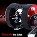Sougayilang Round Baitcasting Fishing Reel with Star Drag Reinforced Metal Body, High Speed Inshore Saltwater, Baitcaster Conventional Fishing Reel, Baitcast Reel-Right Hand