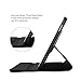 Vivefox Samsung Galaxy Tab A 10.1 Case(NO S Pen) - Folding Stand Folio Cover for Galaxy Tab A 10.1 Inch SM-T580/T585/T587 Tablet, with Auto Sleep/Wake Function, 360° Rotating Viewing Angles (Black)