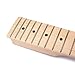 Guitar Neck for TL, 22 Fret Maple Fretboard Electric Guitar Neck with rosewood strip inlaid for Tele Electric Guitar