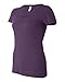 Bella womens Triblend Short-Sleeve T-Shirt(B8413)-PURPLE TRIBLEND-L