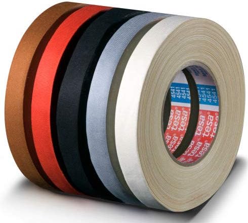 Tesa 4541, 50 mm x 50 m Indoor & Outdoor 50 M Black Adhesive Tape - Adhesive Tape 50 mm x 50 m, Black, 50 M, 50 mm) - Image 3