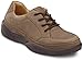 Dr. Comfort Justin Therapeutic Shoes w/Gel Inserts & Removable Insoles-Diabetic Shoes for Men, Chestnut 10.5 X-Wide (3E/4E)