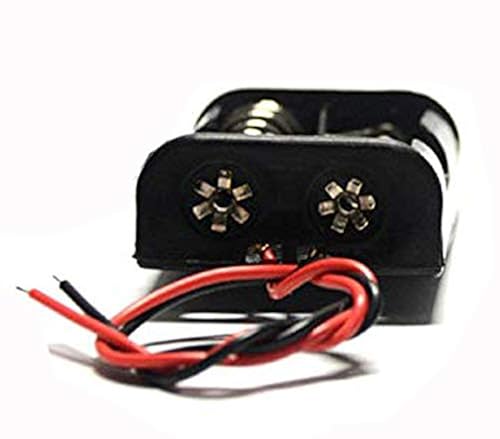 12 Pack Single AAA Battery Holders With Lead Wires - 1.5V Battery Cases For DIY Electronics Projects