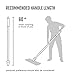 SWOPT 18” Premium Multi-Surface Push Broom Cleaning Head — Indoor and Outdoor Push Broom — Interchangeable with All SWOPT Cleaning Products for More Efficient Cleaning and Storage