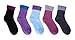 EBMORE Women's Super Thick Crew Winter Socks 5 Pack (Dark Series),Free size