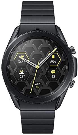 Samsung Galaxy Watch 3 Titanium 45 Mm Bluetooth Smart Watch Mystic Black Uk Version Price In Uae Amazon Uae Kanbkam Samsung Galaxy Watch 3 Titanium 45 Mm Bluetooth Smart Watch Mystic Black Uk Version Price In Uae Amazon Uae Kanbkam